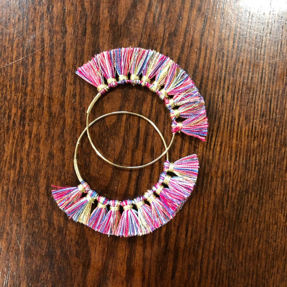 Hoop earrings